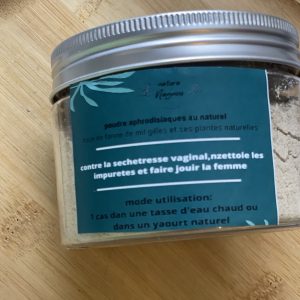 Poudre Aphrodisiaque Naturelle – Graines de Mil Grillées & Plantes Africaines