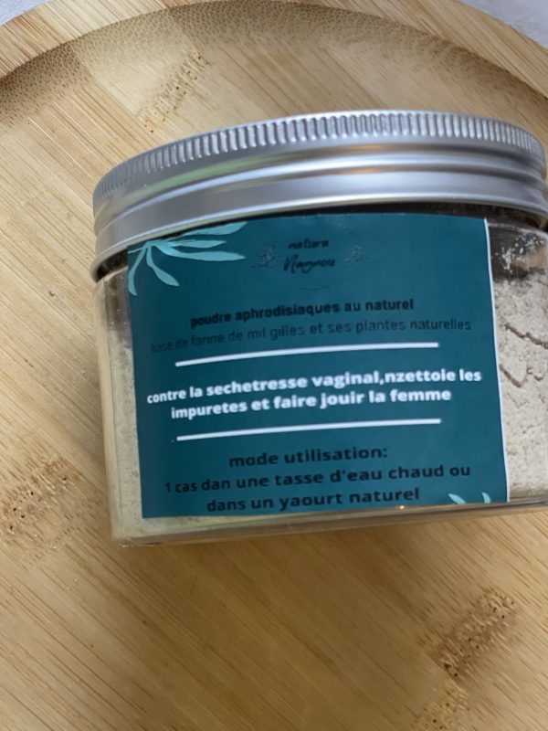 Poudre Aphrodisiaque Naturelle – Graines de Mil Grillées & Plantes Africaines